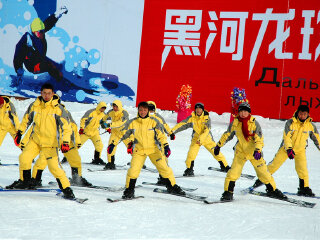 龙珠黑河滑雪场