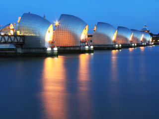 泰晤士河水闸