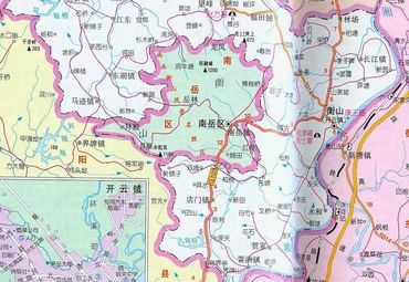 衡山县地图全图高清版