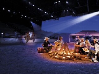 黄金海岸室内牛仔show《澳野奇观》