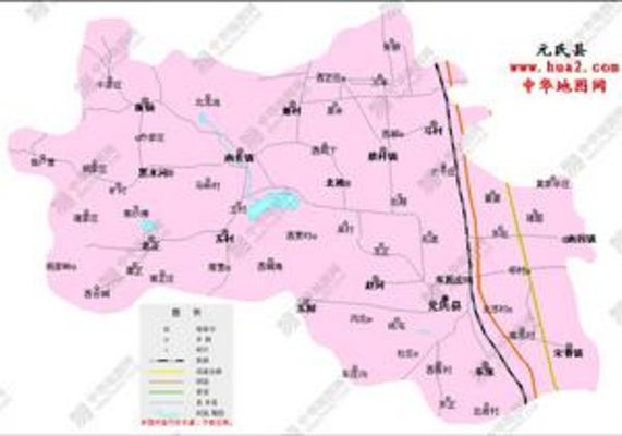 元氏县城区总体规划图图片