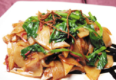 炒饵块,炒粑粑,酸菜炒饵块_大山谷图库