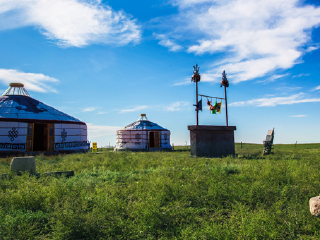 鄂尔多斯大草原