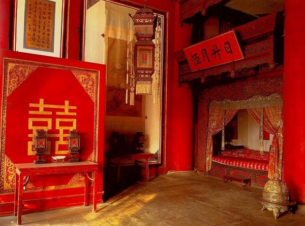 坤宁宫的内部装饰图片