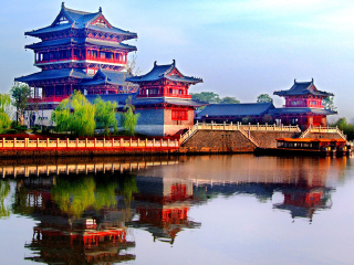 凤城河望海楼景区