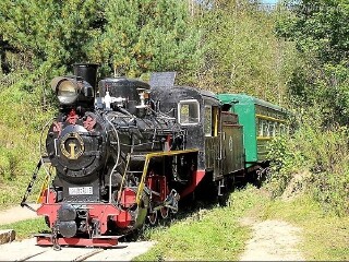 五营森林公园少奇号小火车