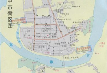 阆中市思依镇地图图片