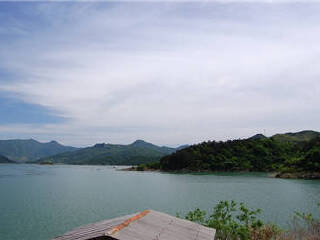 别山湖-大别山主峰