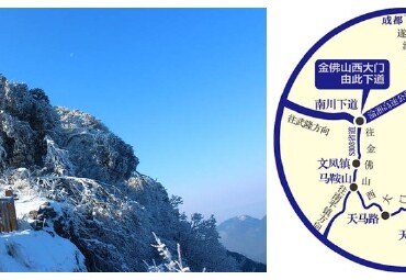 金佛山图片
