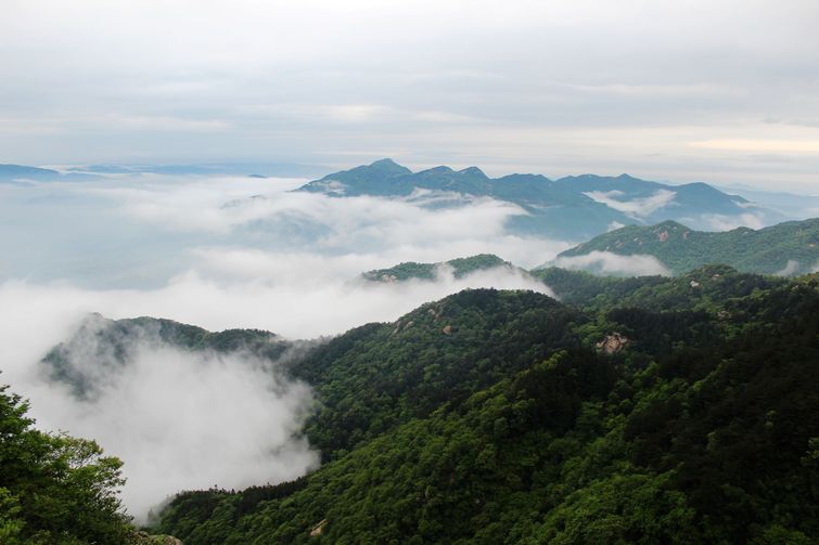 信阳鸡公山多高图片