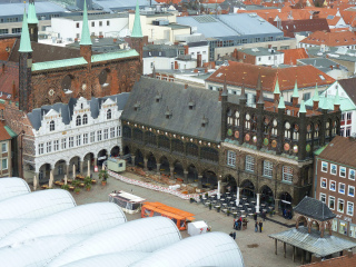 吕贝克市政厅广场