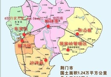 荆门各区地图全图大图图片