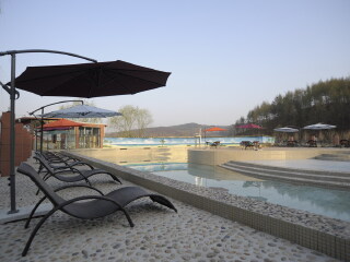 丹东沐龙山森林露天温泉