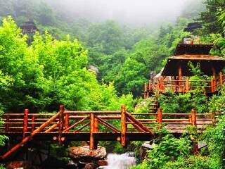 济南九如山瀑布群风景区
