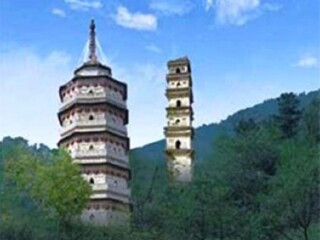 双塔庆寿寺原址