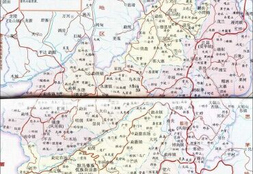 云南临沧地区概况图