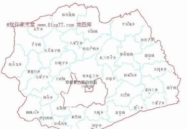 阜新县34个乡镇地图图片