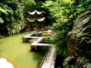 三叠井森林公园