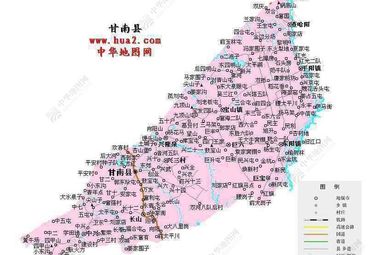 甘南县宝山乡地图图片