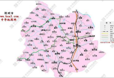 忻州市地图