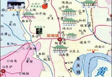 山西运城陌南镇景点分.