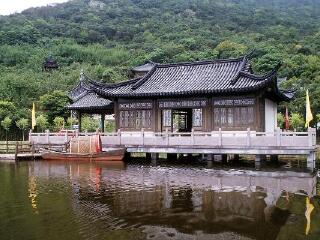 舟山桃花岛射雕影视城