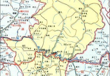 西藏加查县地图