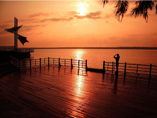 崇明明珠湖公园