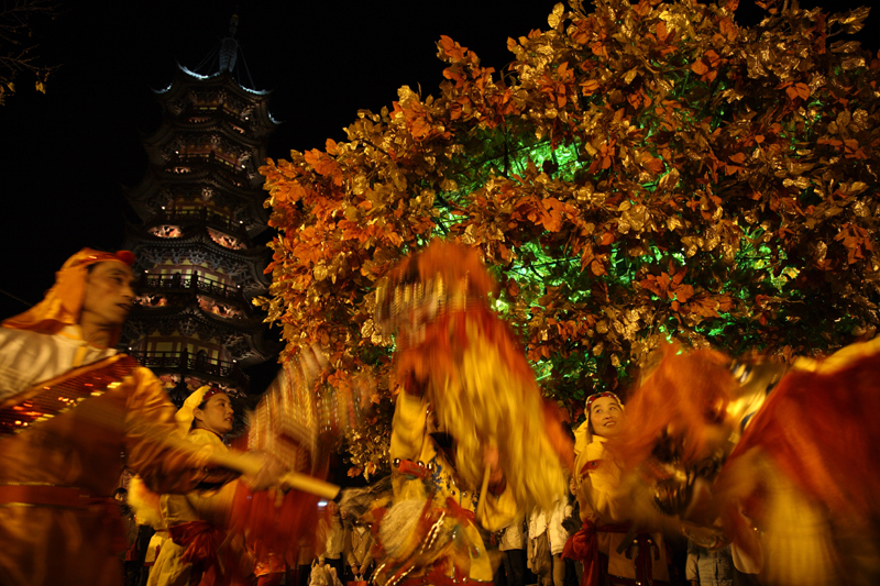 上海上海新年第一游――迎新春撞龙华晚钟旅游图片