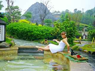 森波拉火山温泉