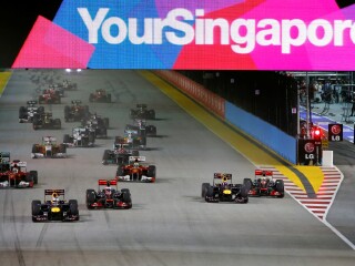 F1新加坡滨海湾街道赛道