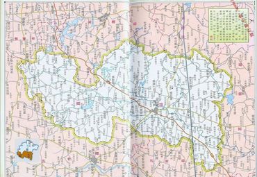 莒县城区道路地图图片