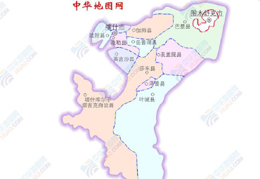 【英吉沙县地图】英吉沙县全图查询_2016中国新疆喀什英吉沙县电子