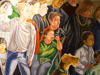 纽约地铁隧道艺术设计画廊