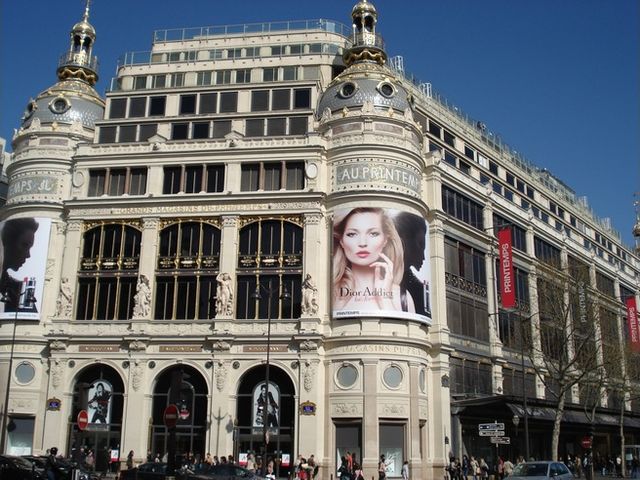 法国春天百货大楼图片