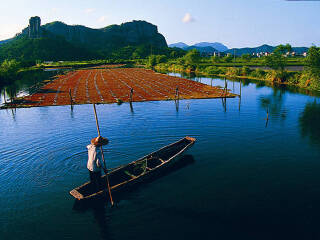 台州临海桃江十三渚