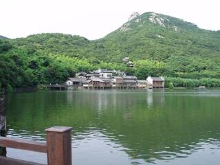 舟山桃花岛射雕影视城