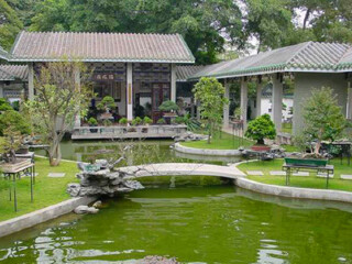 兰圃园林小品景区