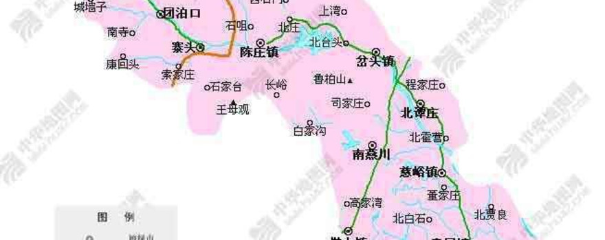 灵寿县城地图图片