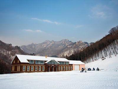 天桥沟滑雪场图片