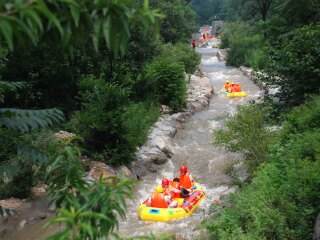 木札岭峡谷漂流