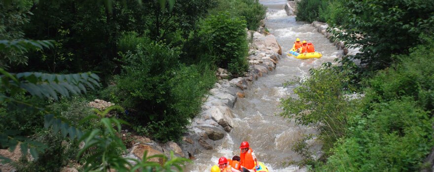 木札岭峡谷漂流