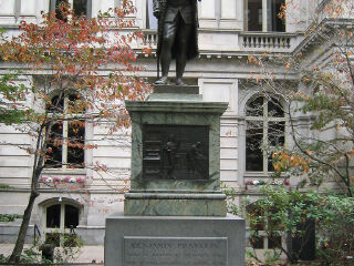 本杰明·富兰克林铜像