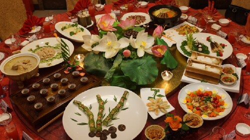 全笋宴(图片仅供参考)