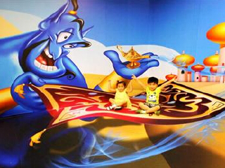 上海奔驰文化中心3D奇幻魔艺术馆