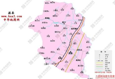 鹤壁淇县地图