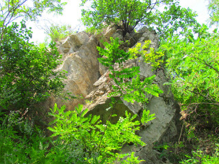 五峰山外八景-青崖积翠