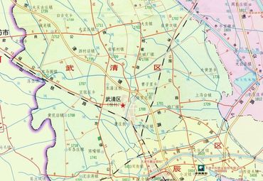 武清区地图