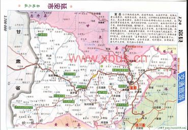 富县乡镇分布图图片