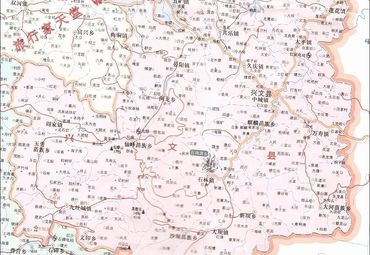 巴中兴文镇地图图片